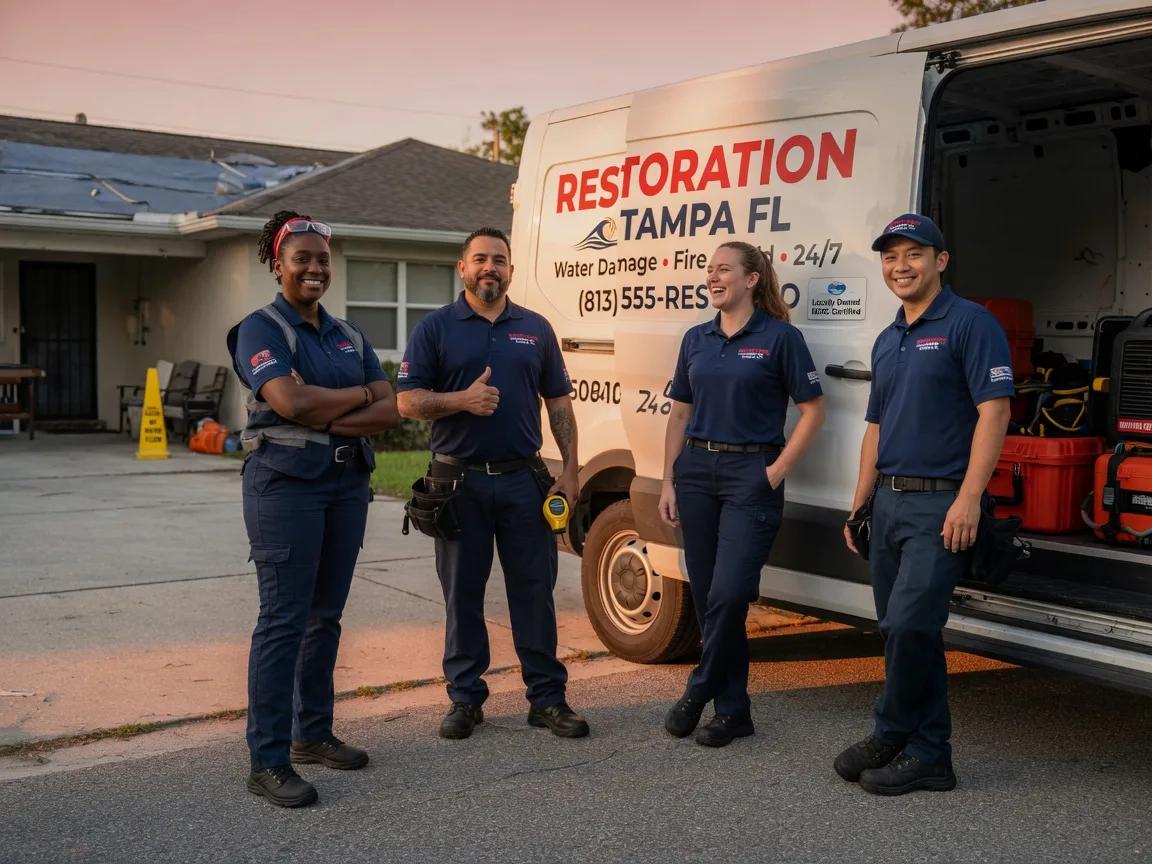 Water Damage Restoration company in Davenport, IA